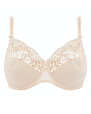 Chantelle 1381 Rose Perle' Pont Neuf Underwire 3 Part Cup Unlined Bra MYSELFLINGERIE.COM